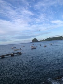 Balcony view of the ocean on mornings is to die for