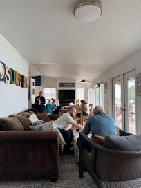 Family at play at Grace's Place--Lincoln City, OR