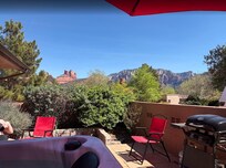 View from the hot tub