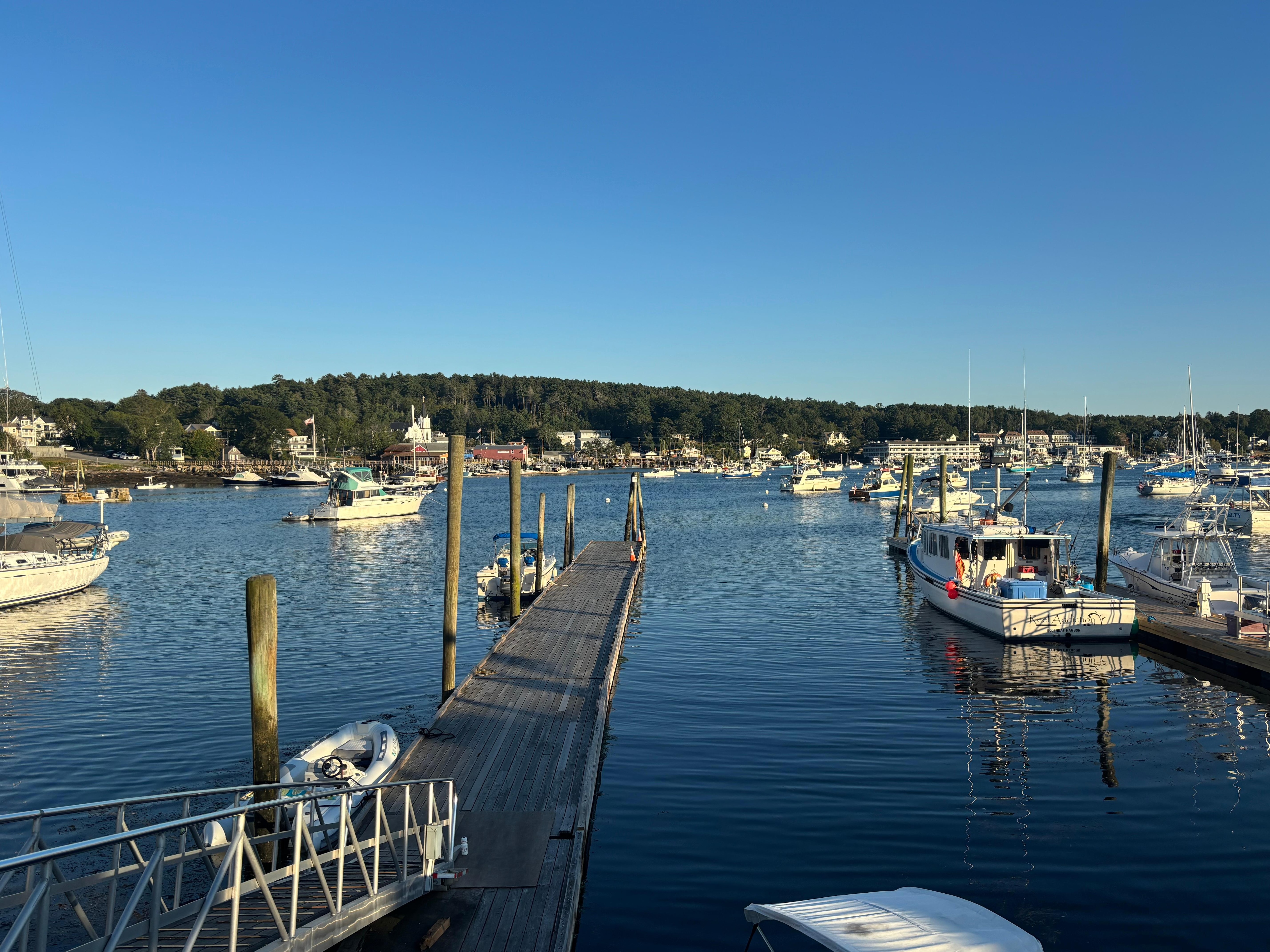 Right across from the park. 