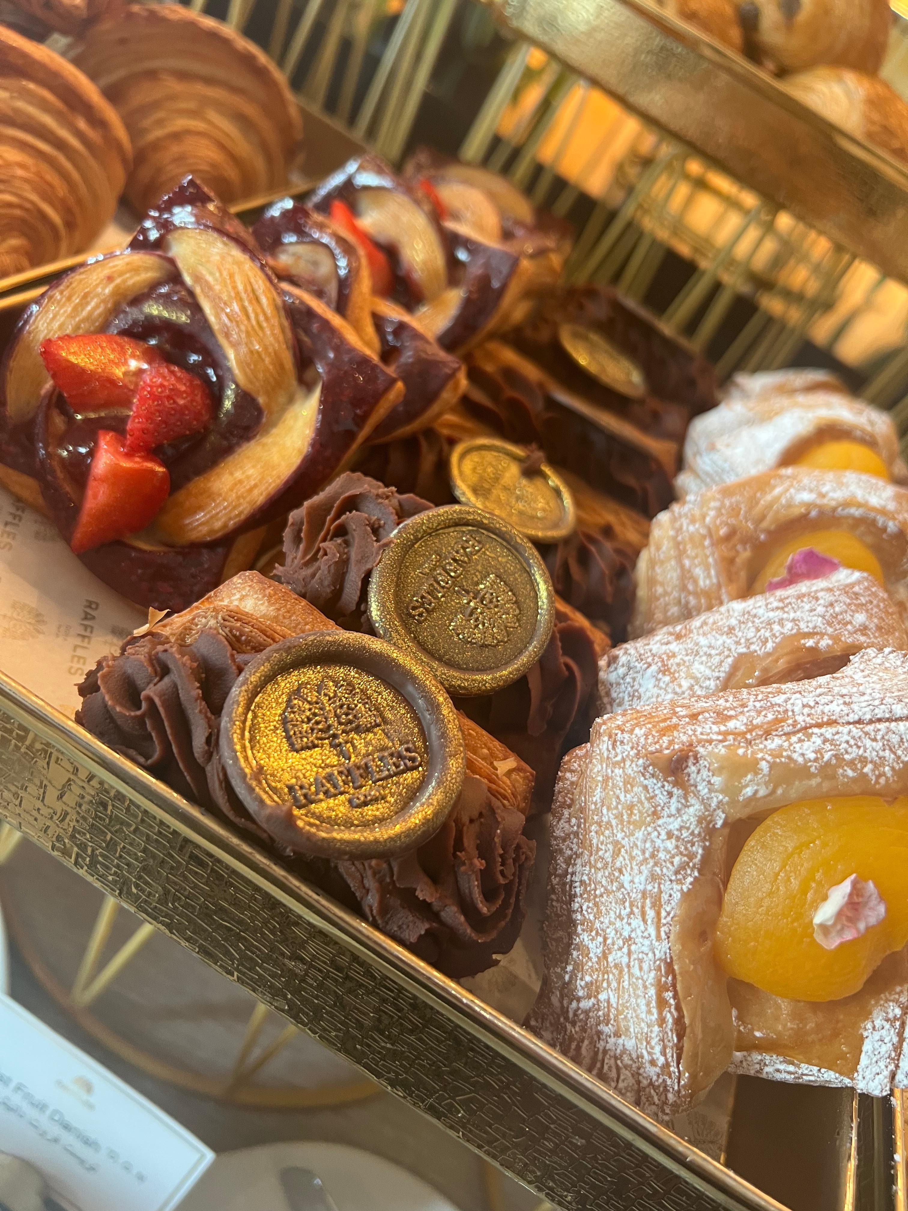Selection of pastries 