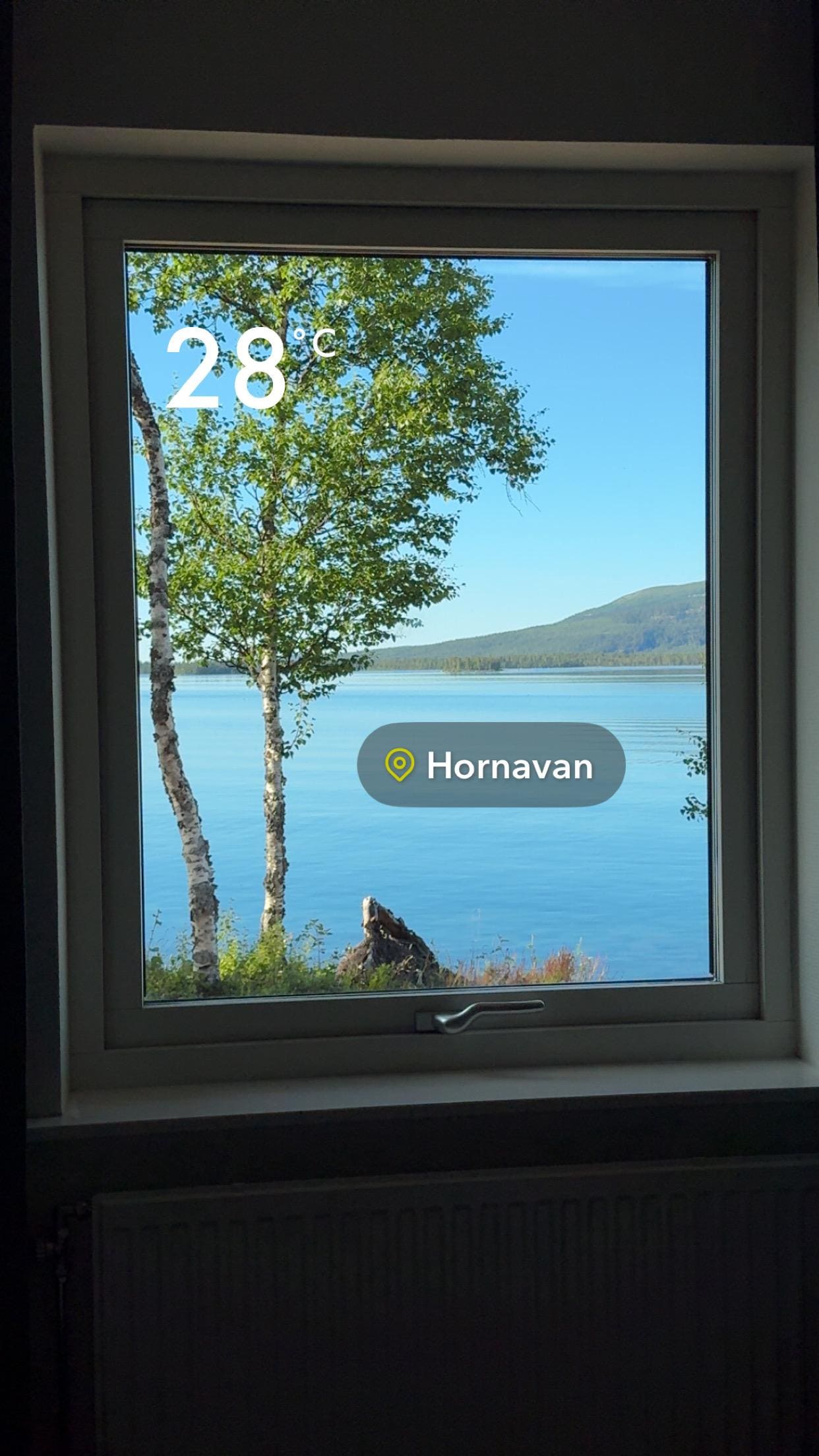 Utsikt från rummet 