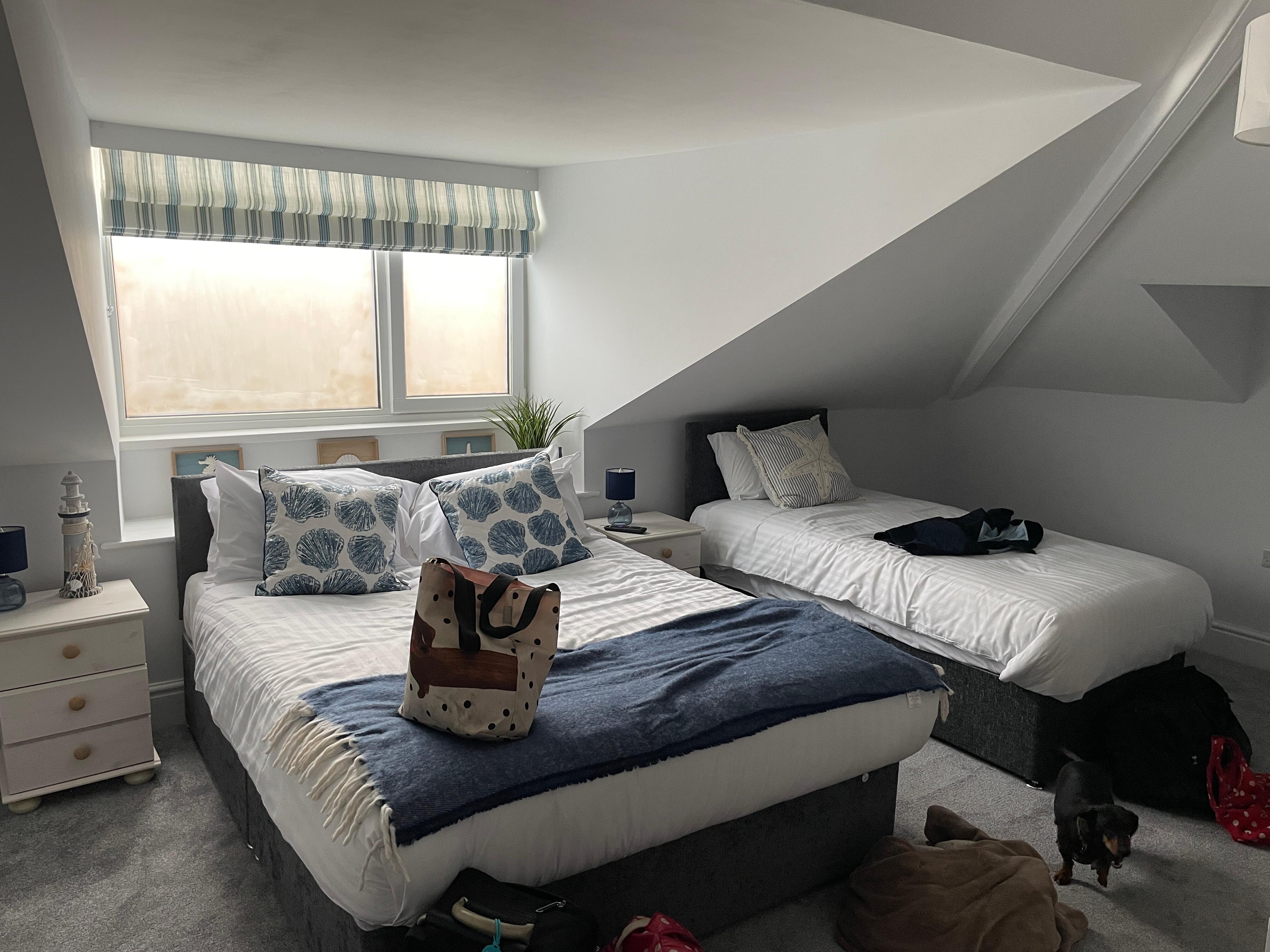 Good sized room and befs were comfy