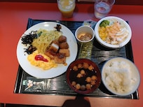 朝食バイキング