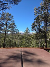 Beautiful view as soon as you go to the back area