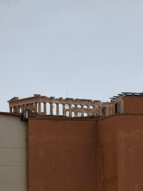 Vista del Partenone dalla terrazza