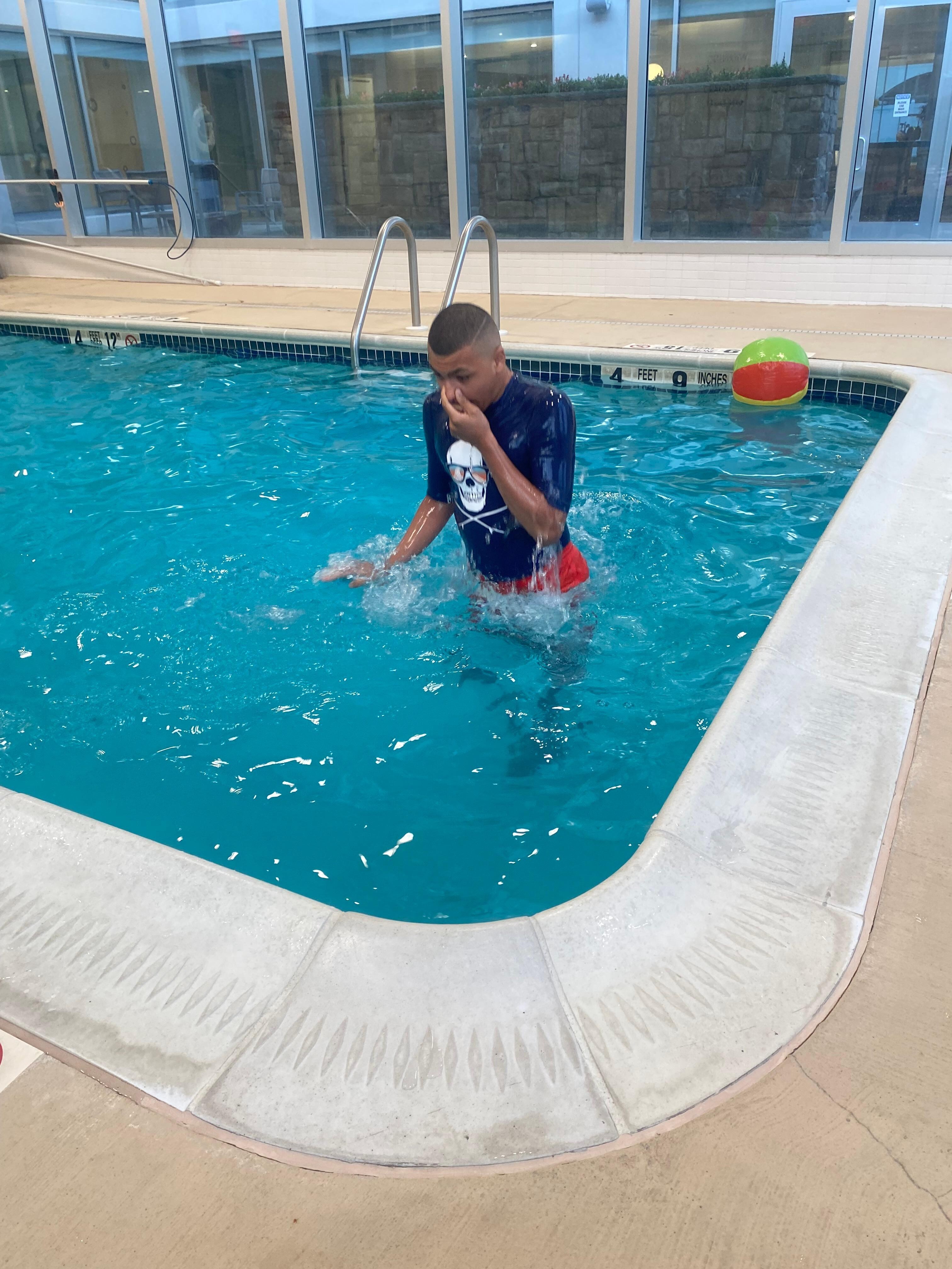 Pool area