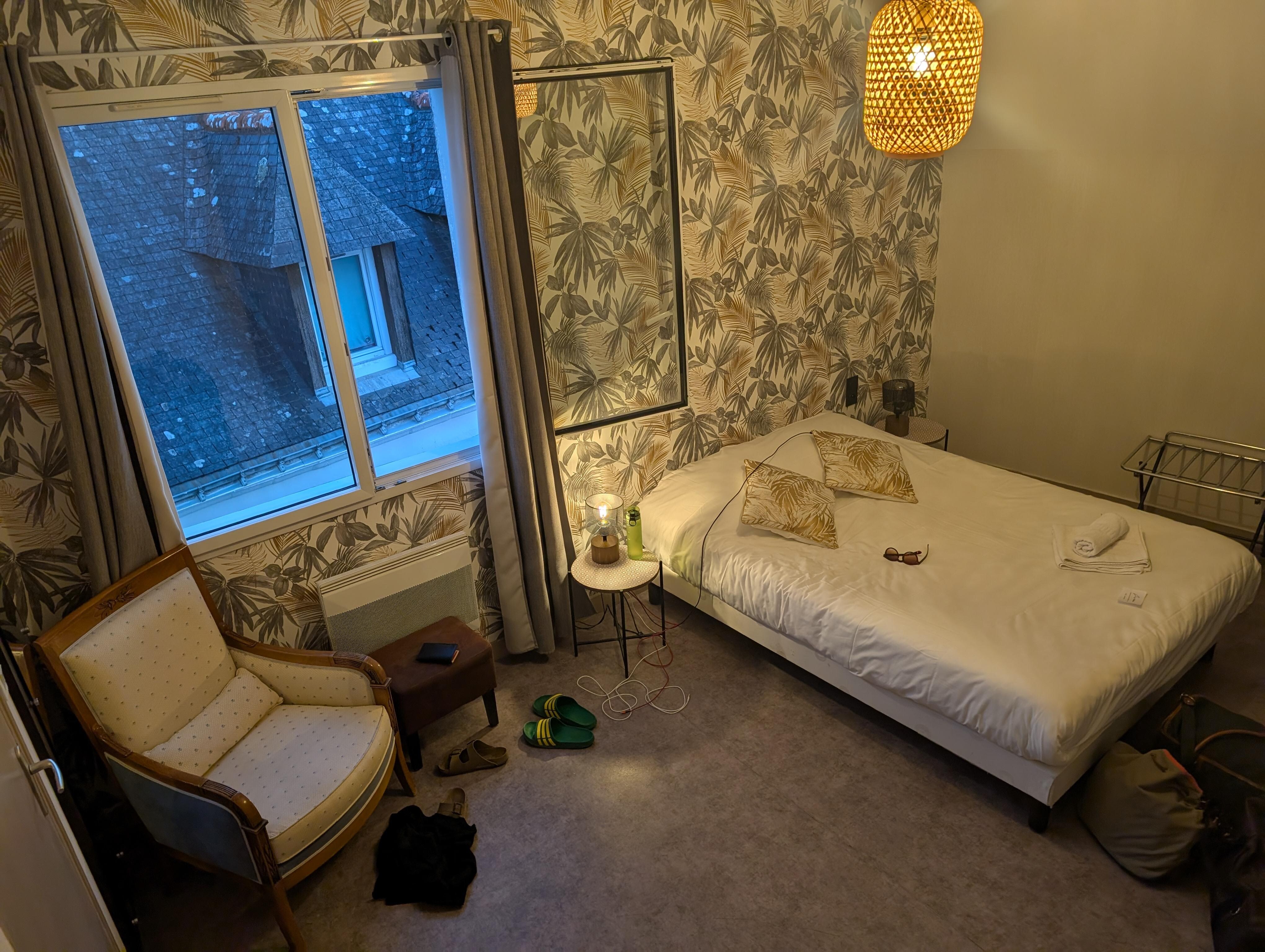 Lovely decorated room