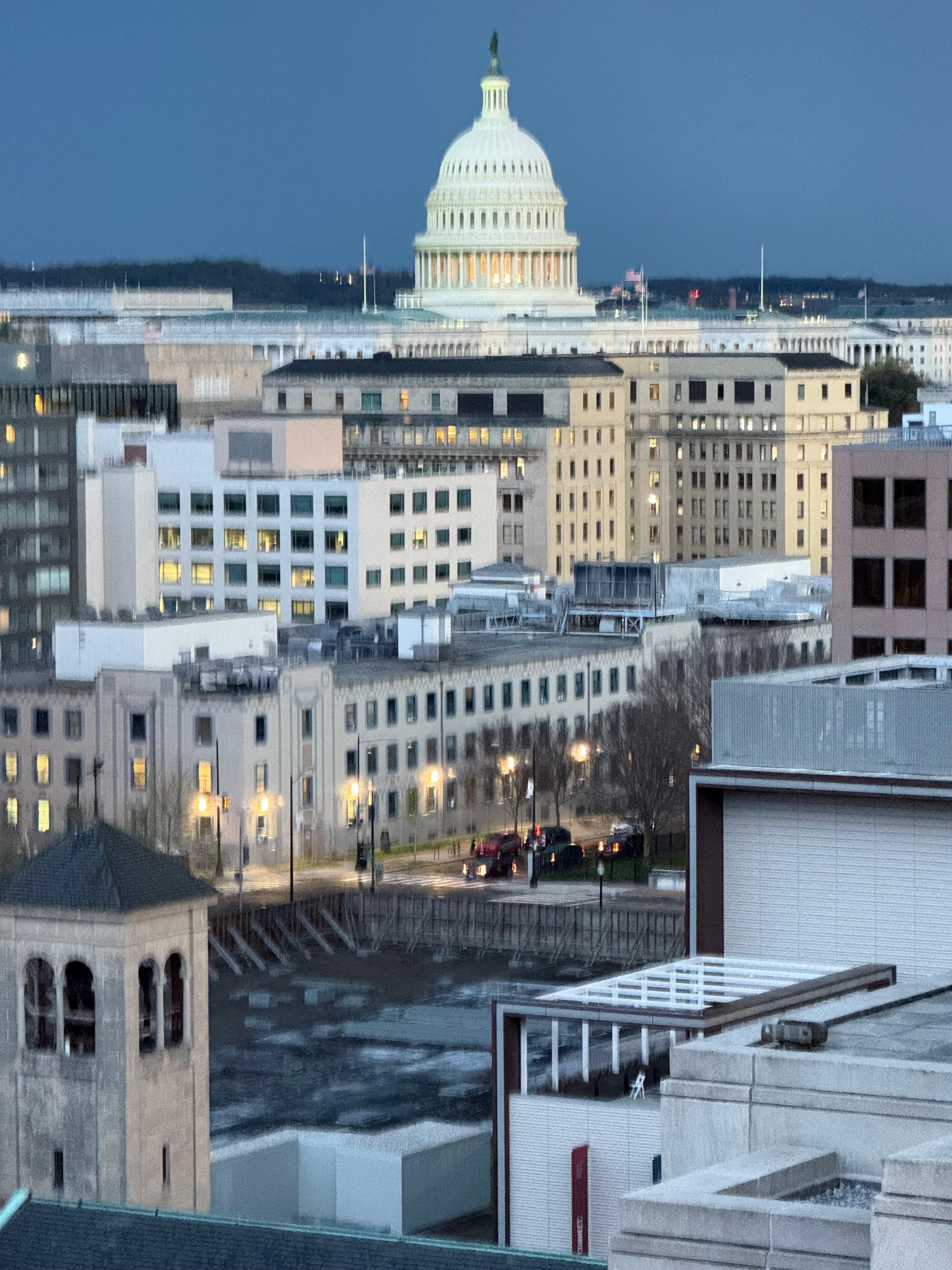 View from our balcony king room 12th floor