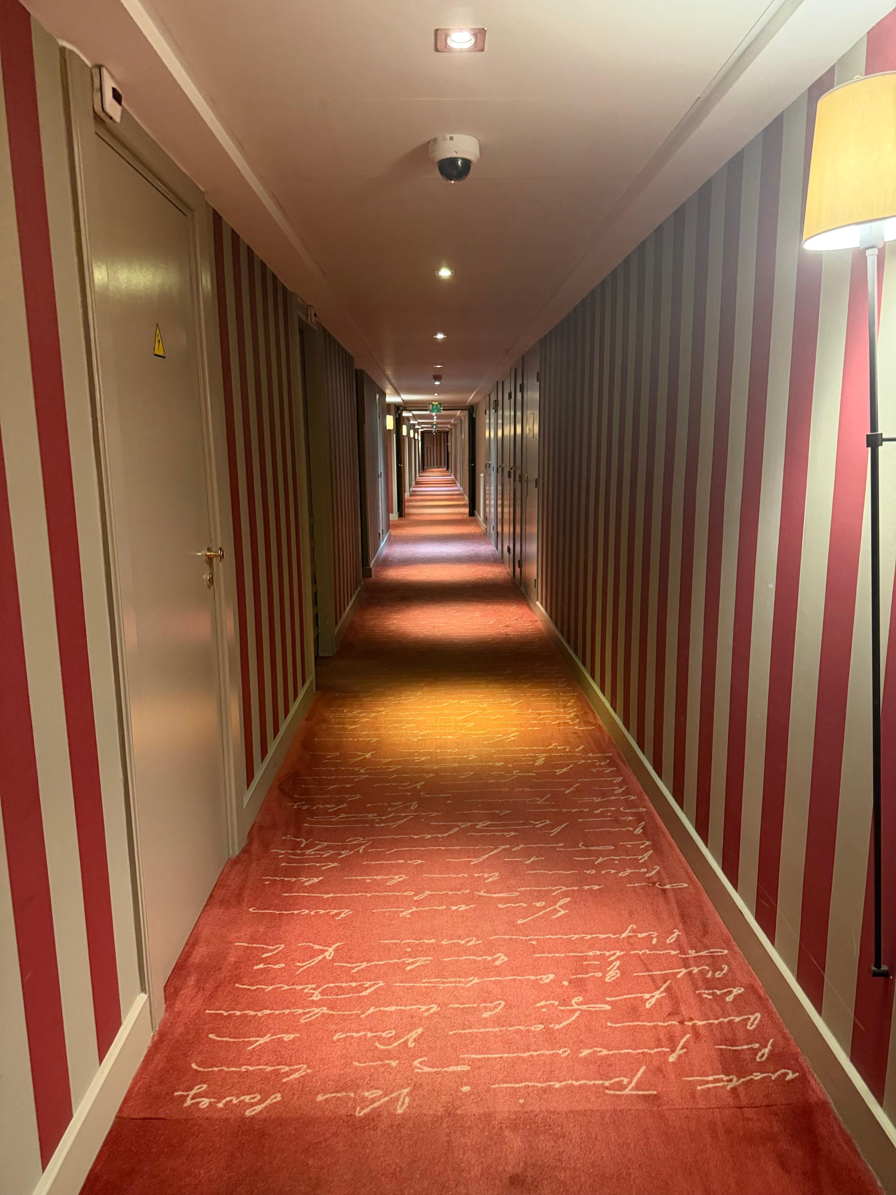 Second hallway to room
