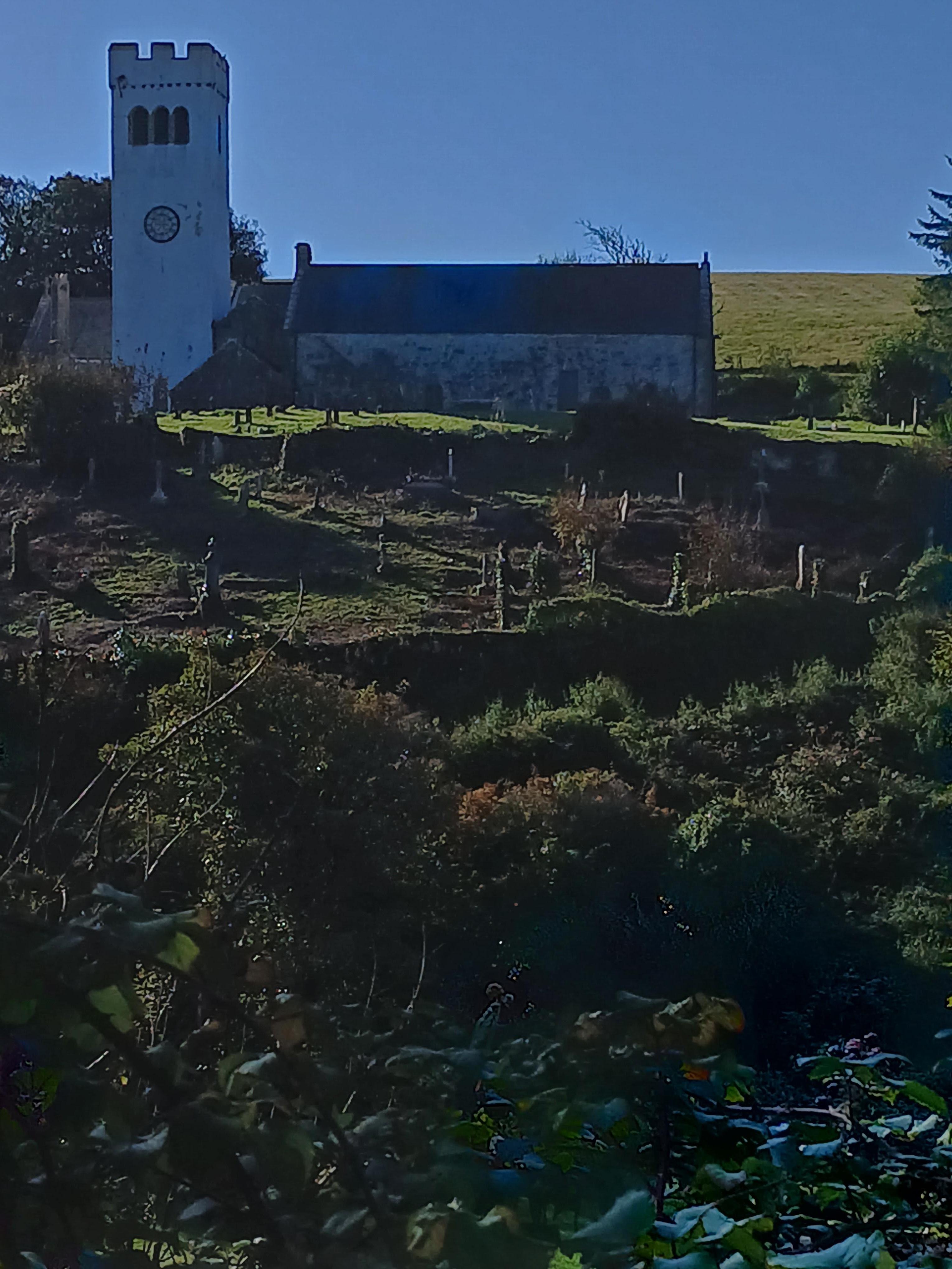 Interesting picturesque church