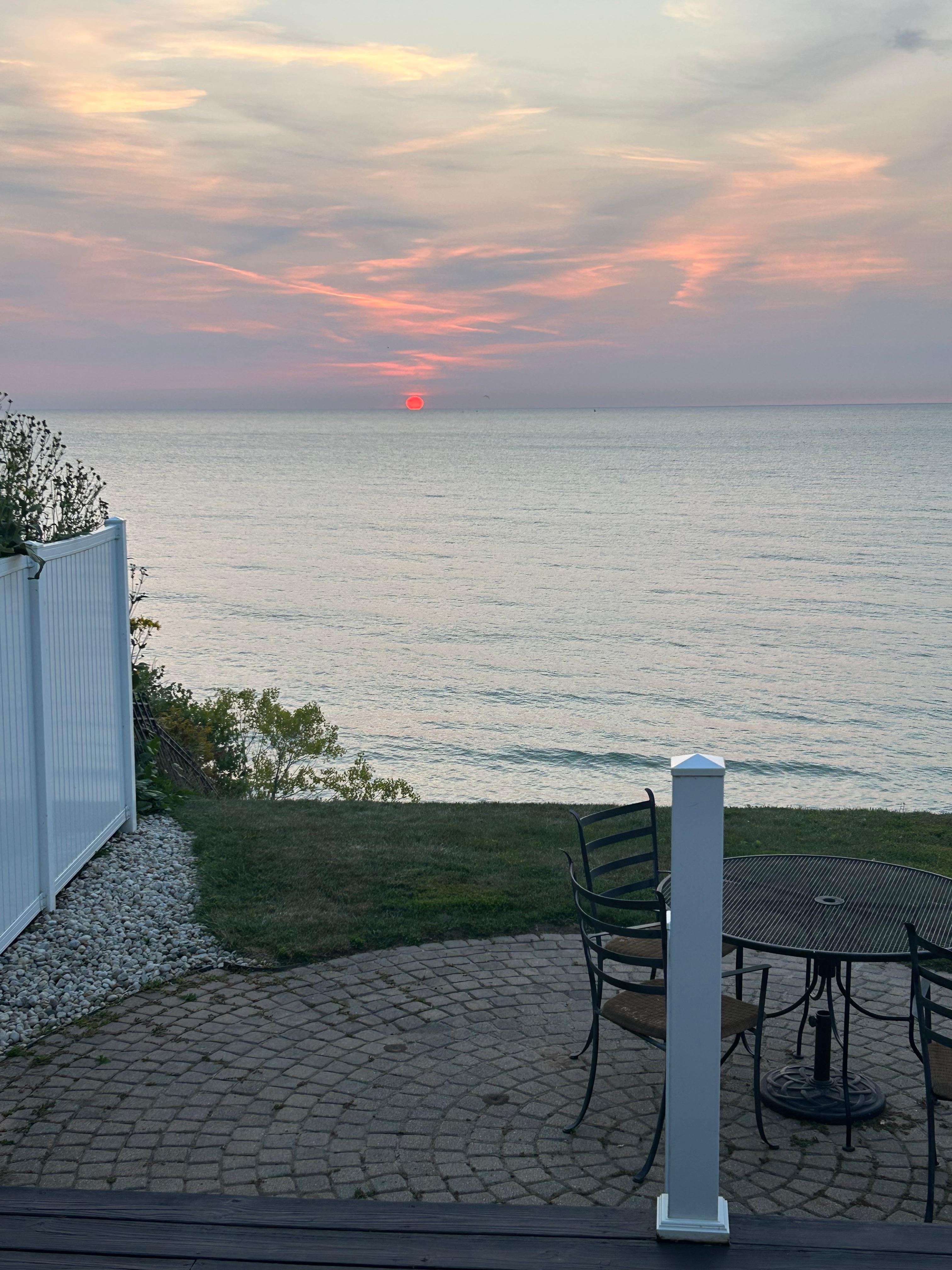 Sunrise over the Lake