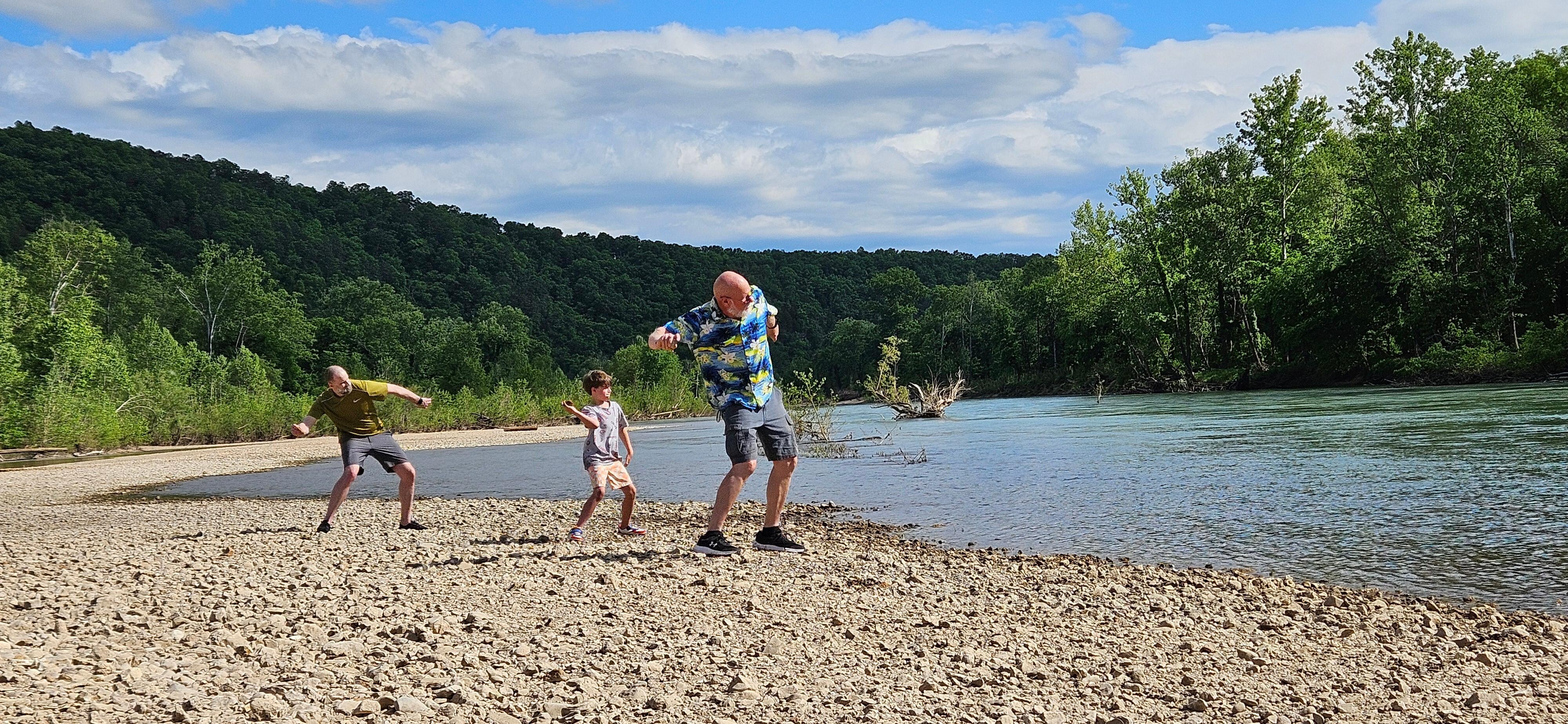 Skipping rocks