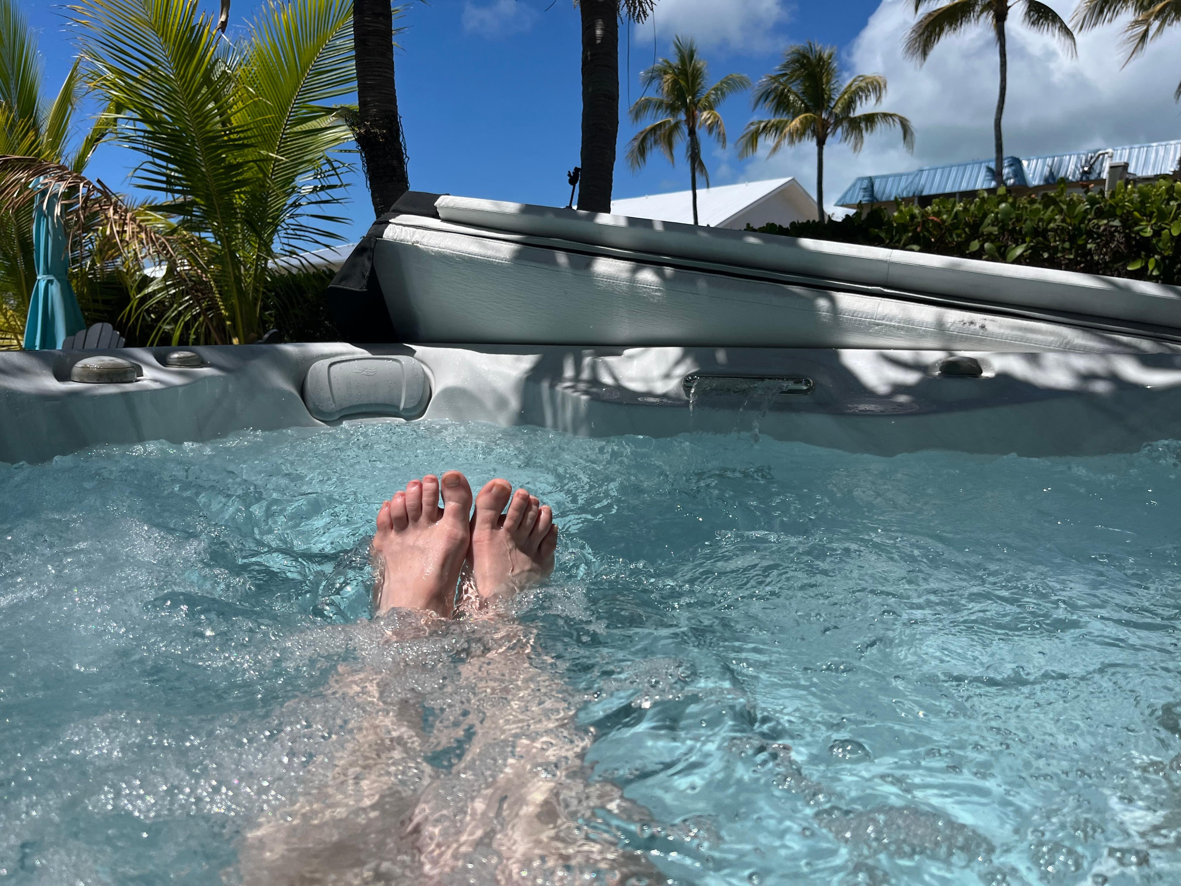 Relaxing in the afternoon