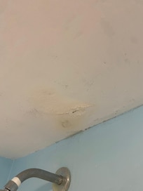 Bathroom ceiling leak