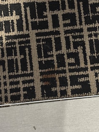 Dirty smelly rug