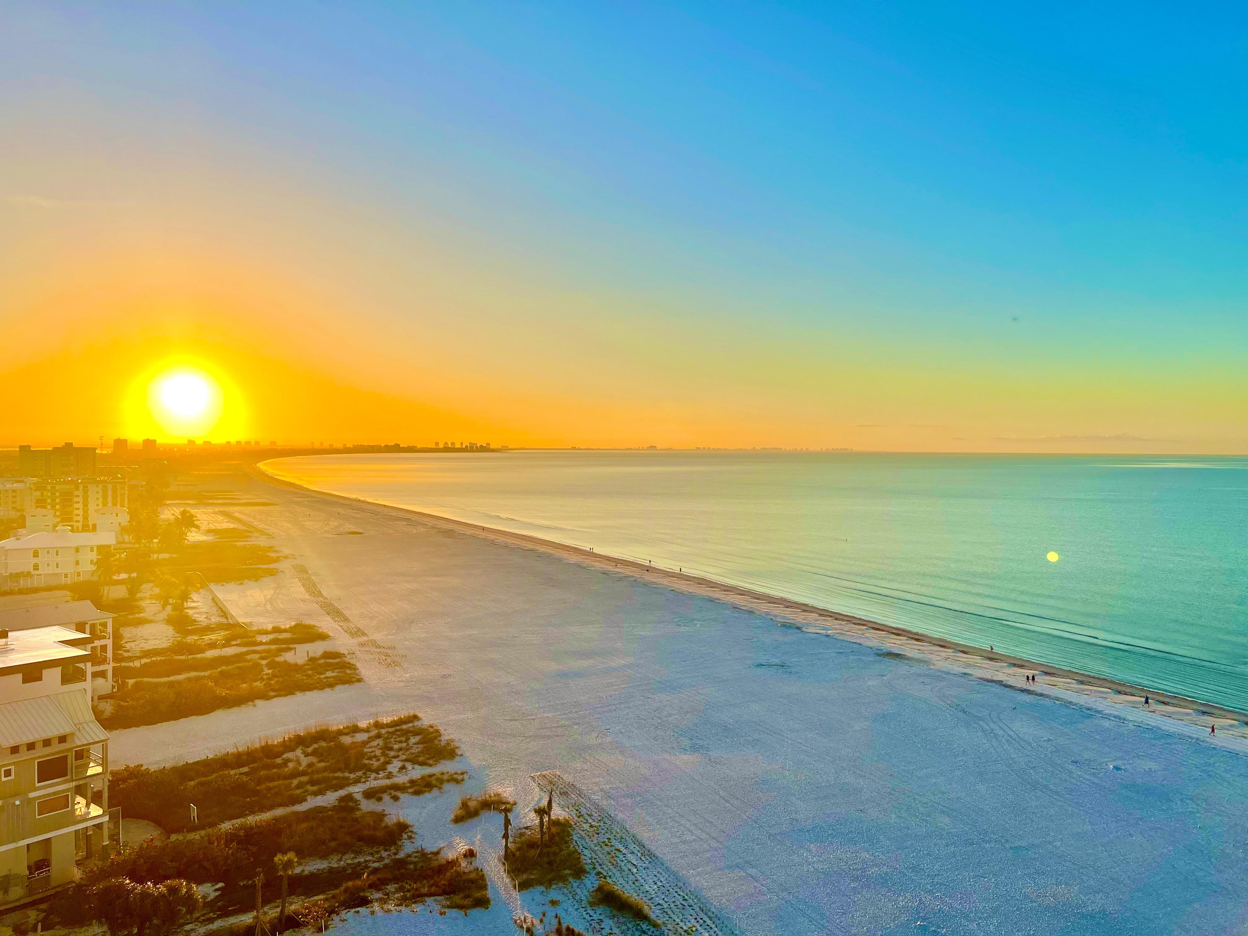 Sunrise from the 12th floor