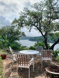 View from back porch