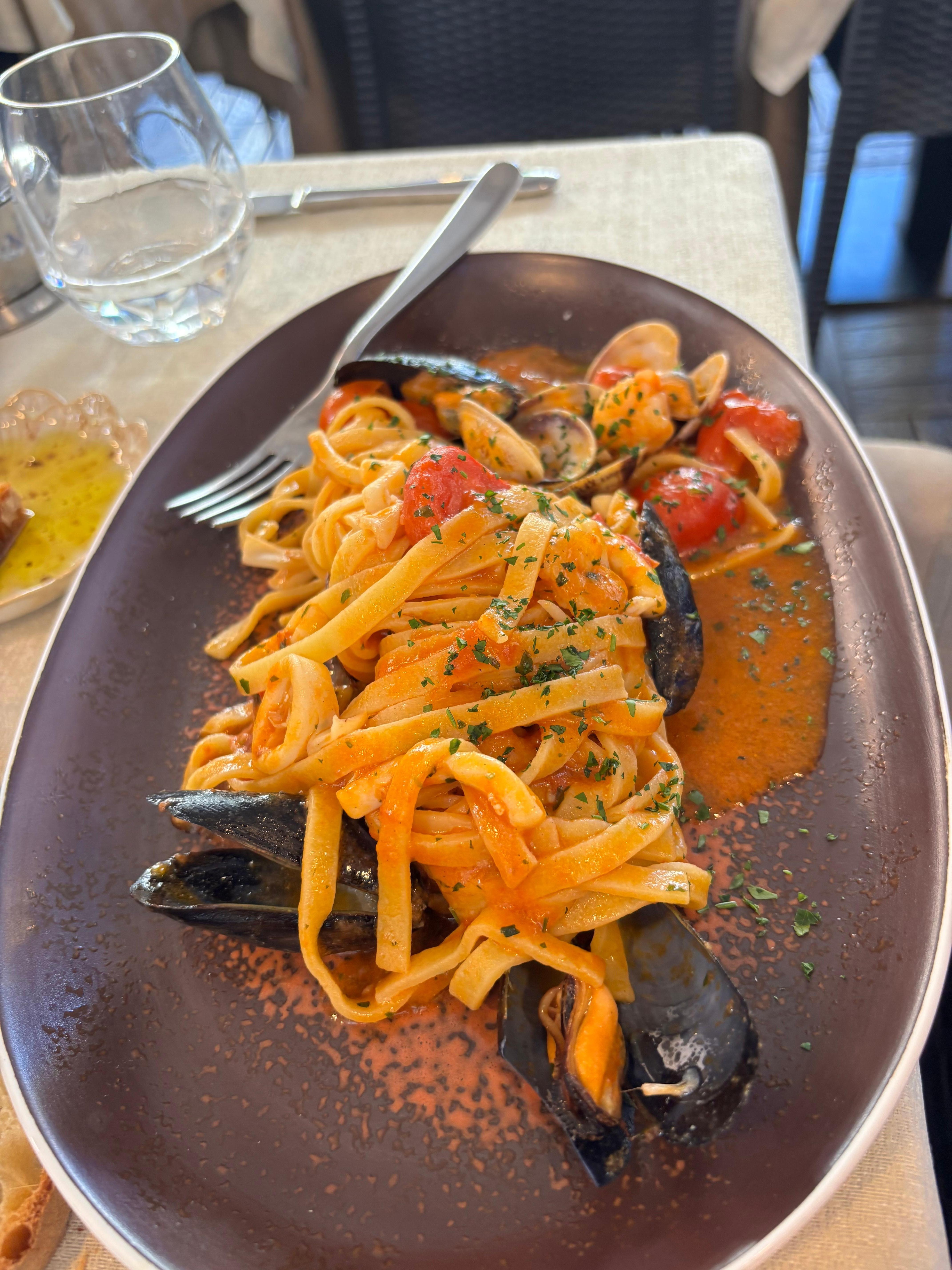 Linguine del Mare at Piave