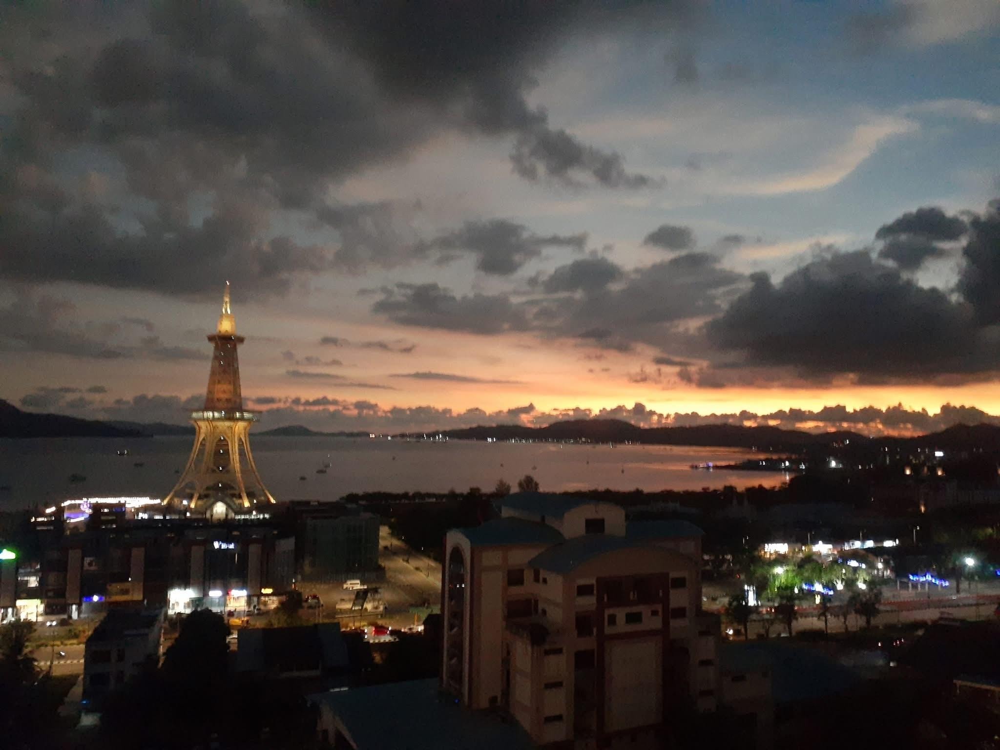 This was the view from our room