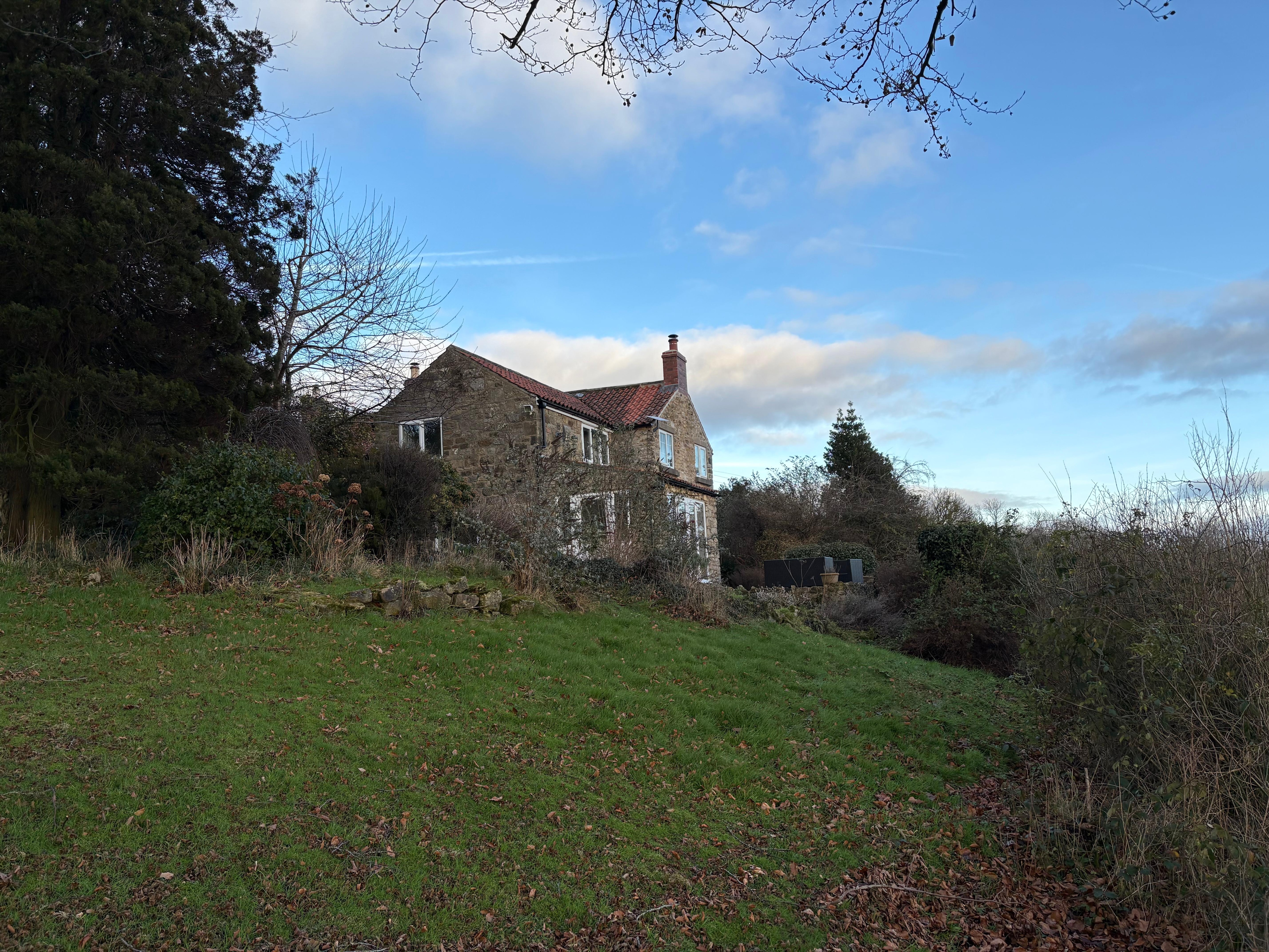 The house from the garden 