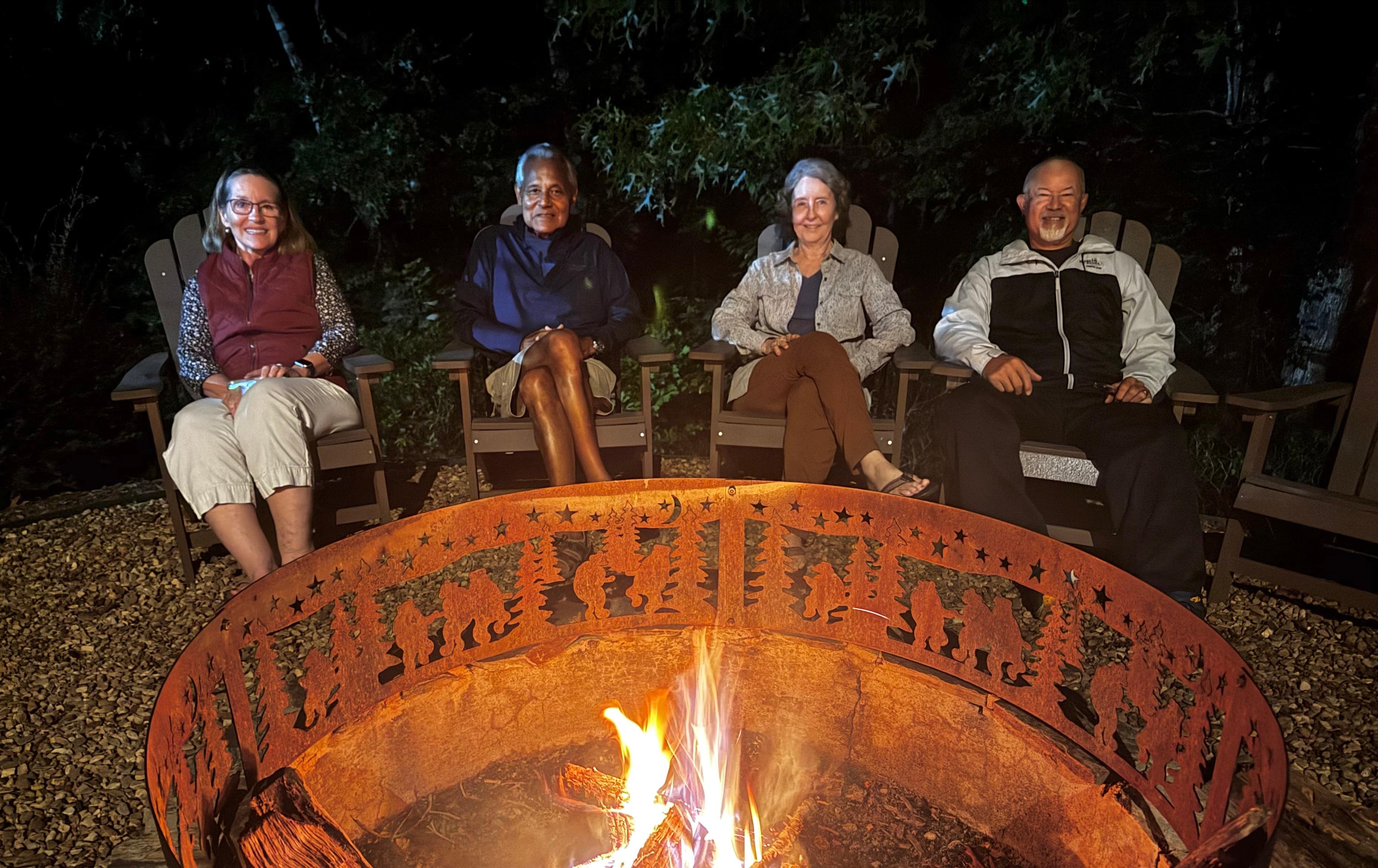 The fire pit was enjoyable and easy the the provided “starter paper and kindling”