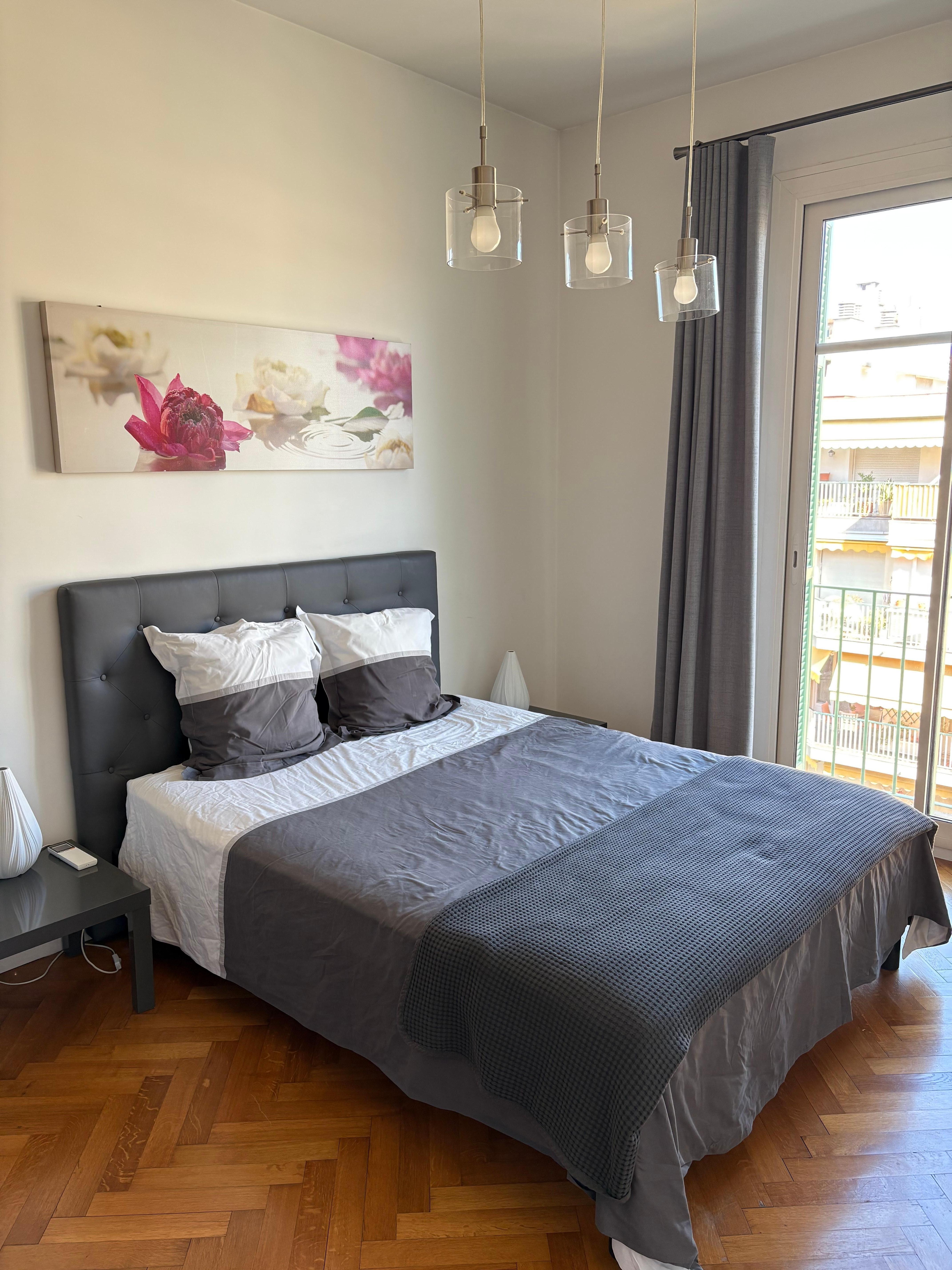 Main bedroom in the back.