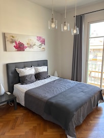 Main bedroom in the back.