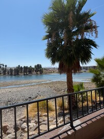 Looking out at The Colorado River. Nice!!