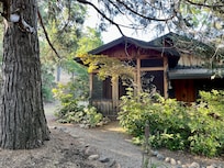 Screened-in porch off of bedroom.