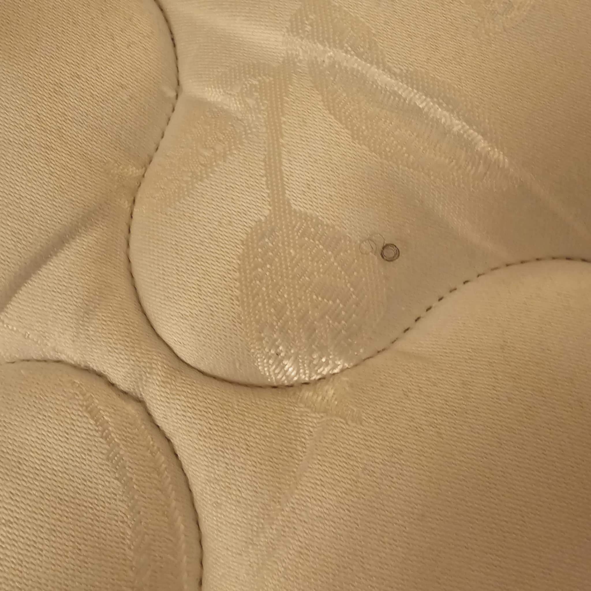 Hair embedded in the mattress