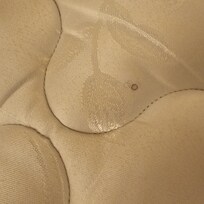 Hair embedded in the mattress