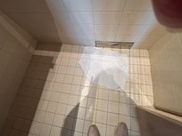 Bathroom floor was not always properly cleaned and carpet was not always changed.