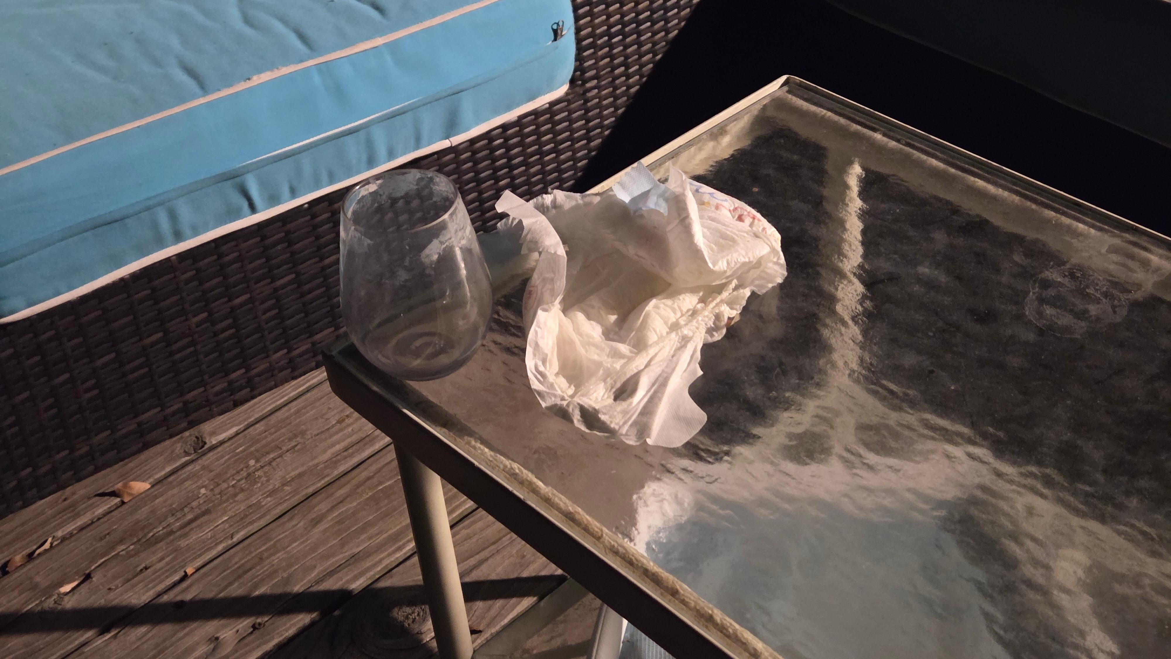 Very disappointed to see this when we arrived. Made us question the cleanliness of everything.