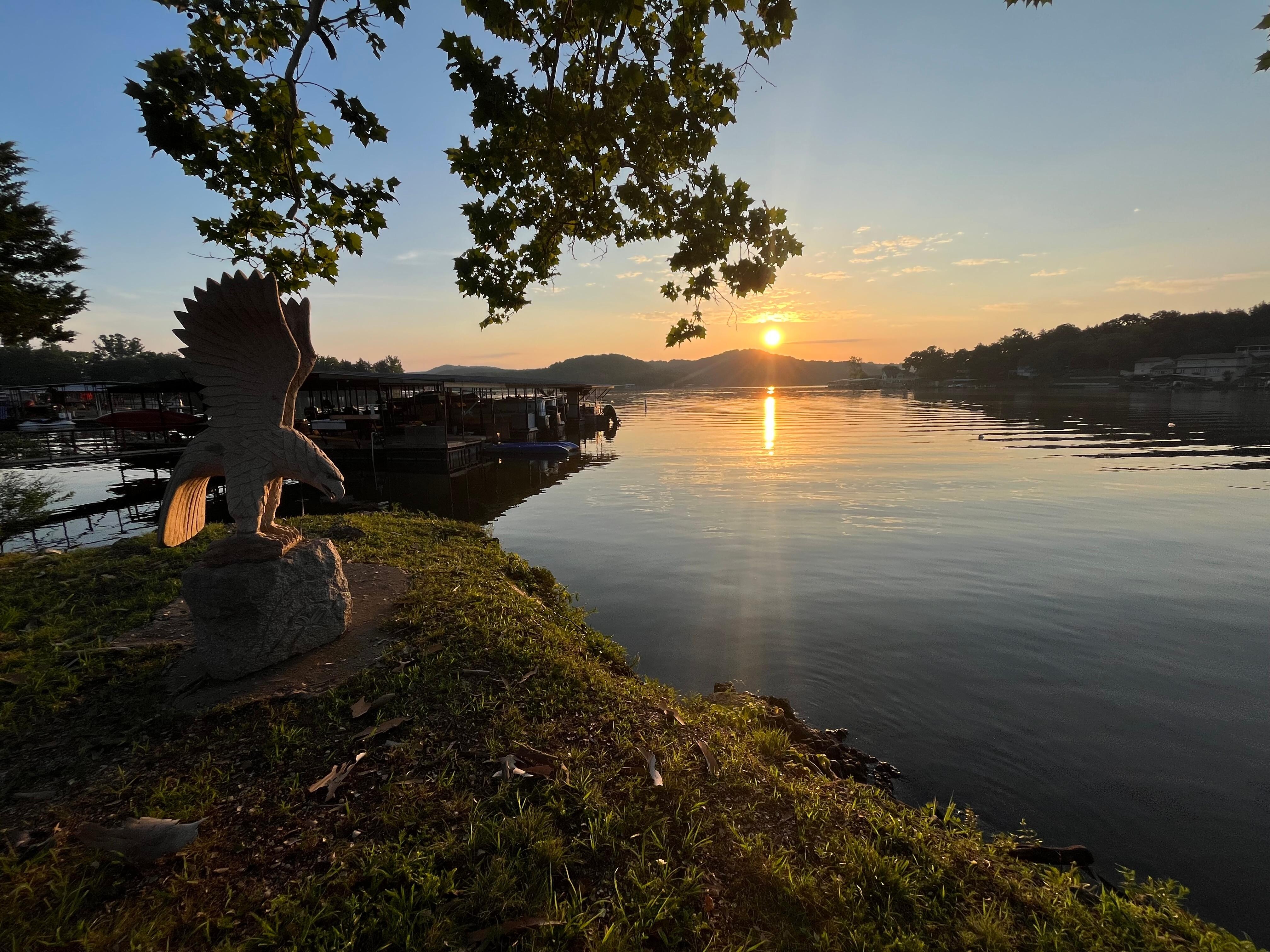 Sunrise and coffee