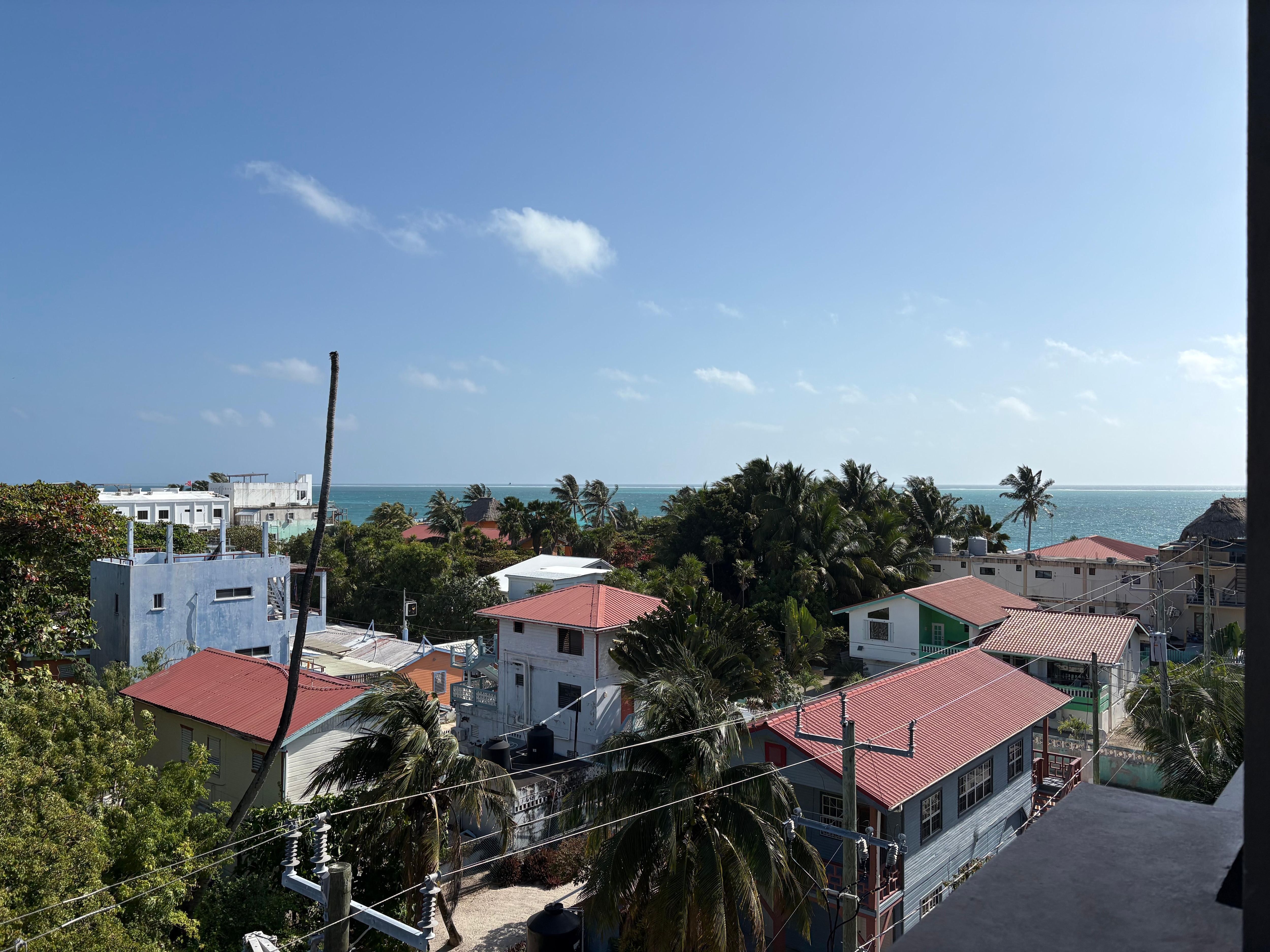 Balcony view ocean front room 