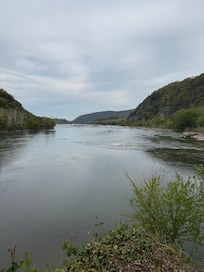 Point with Potomac and Shenandoah rivers meet