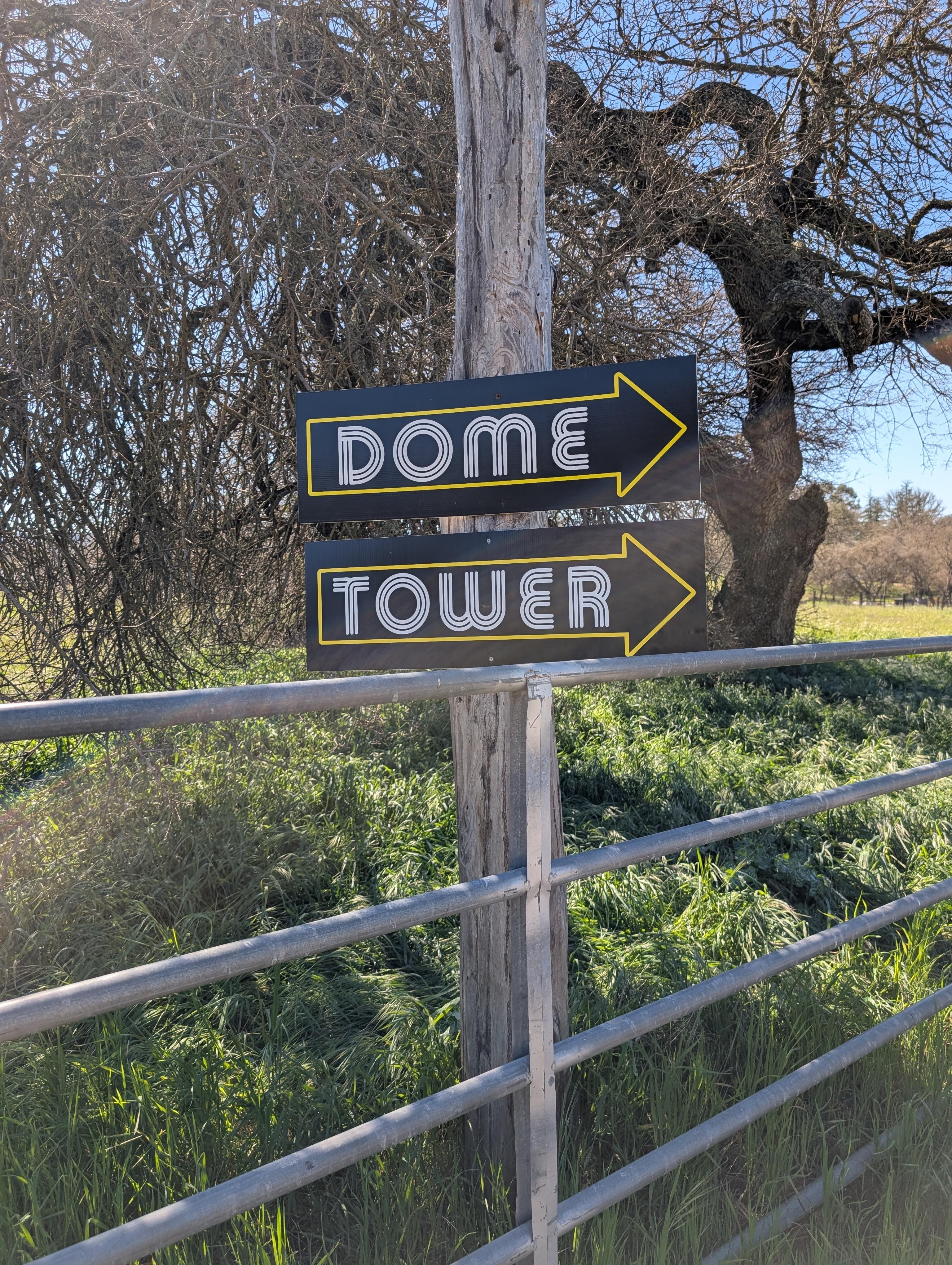 Plenty of these signs that show you are going the right way! 