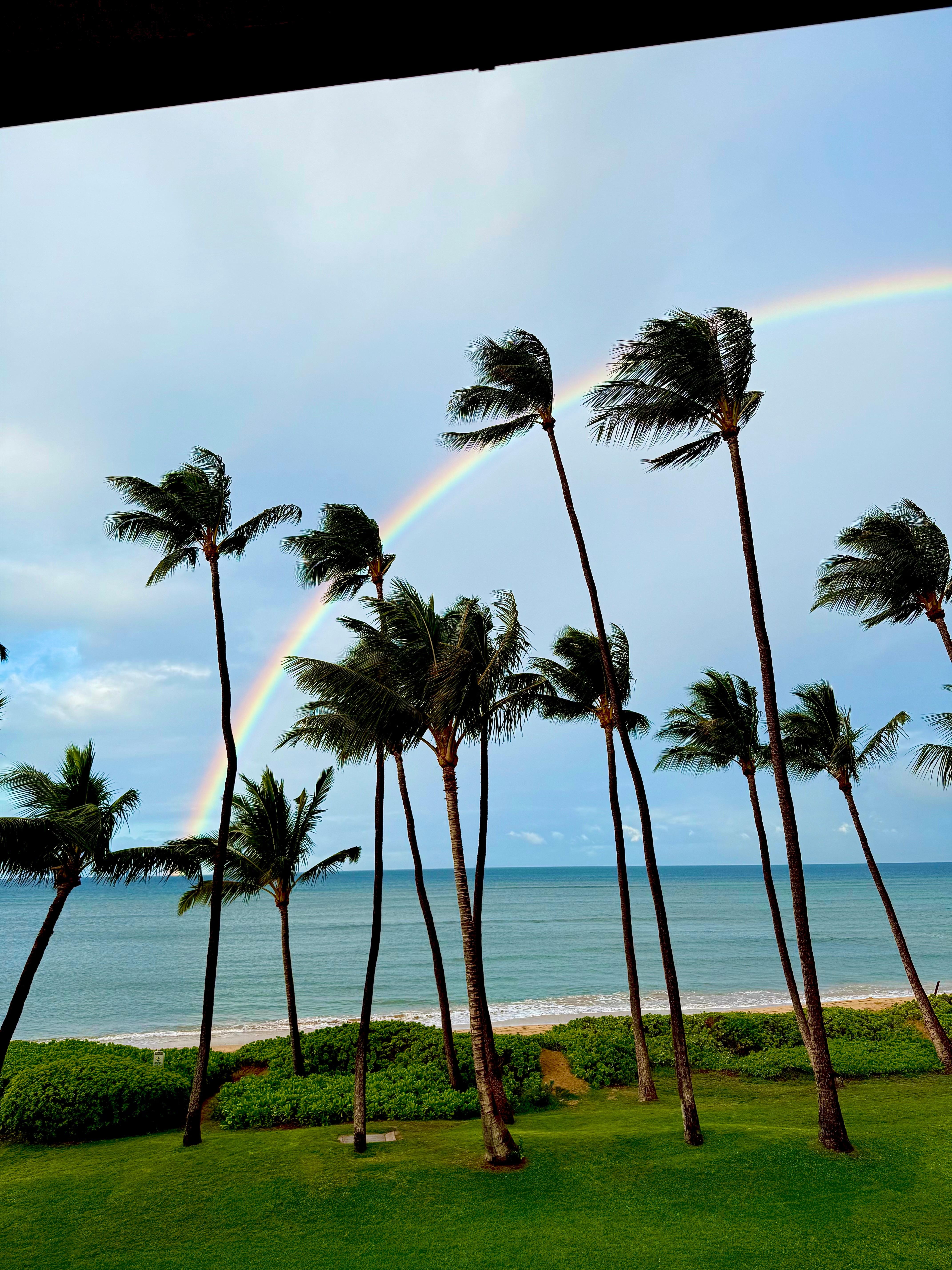 Rainbow off Lanai 
