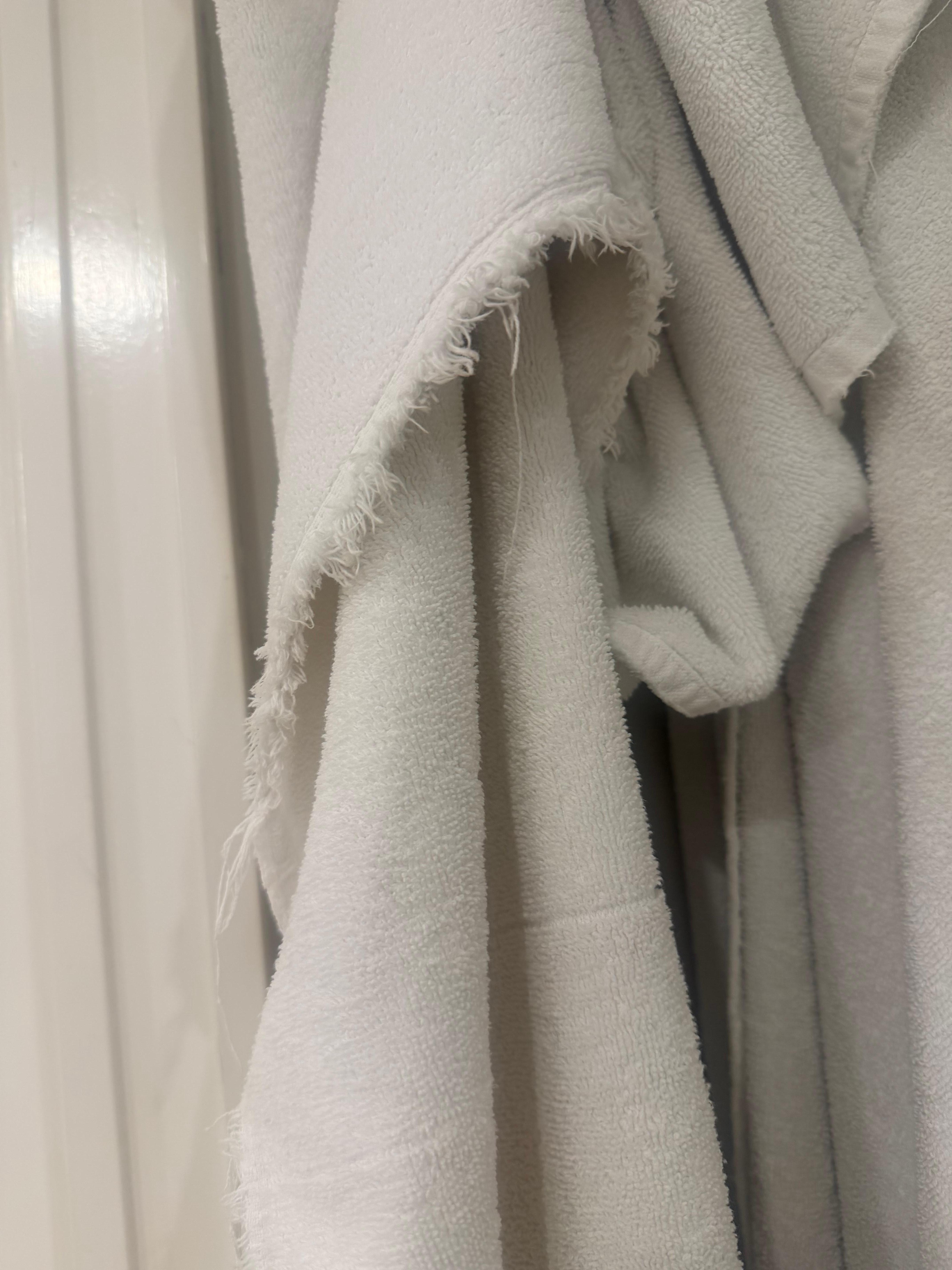 Toallas duras y muy viejas 