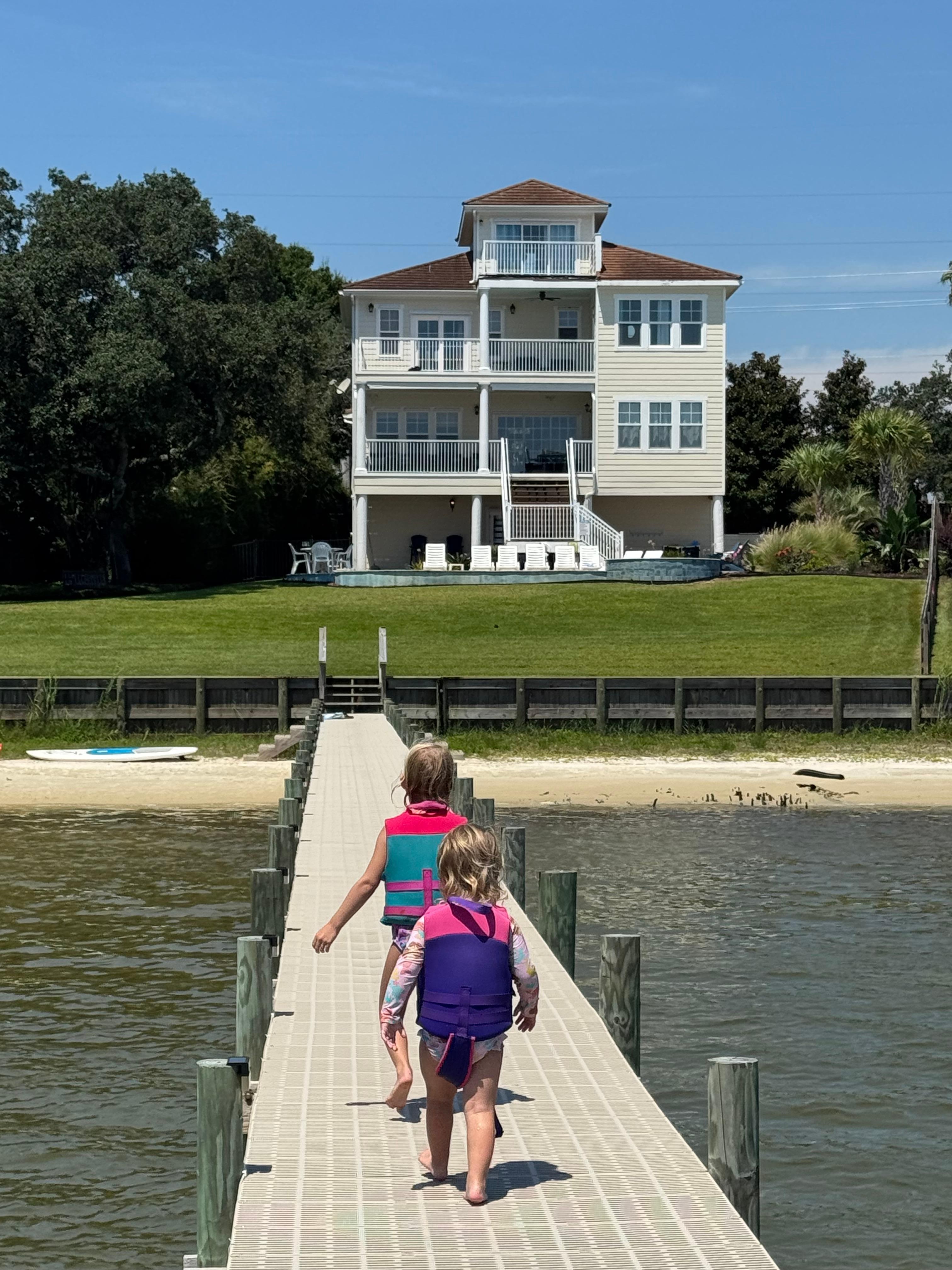 View of Seahorse Retreat from the dock