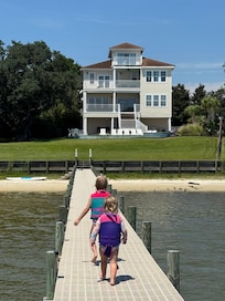 View of Seahorse Retreat from the dock