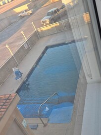 Pool was closed, but they didnt seem that they wanted to fix it