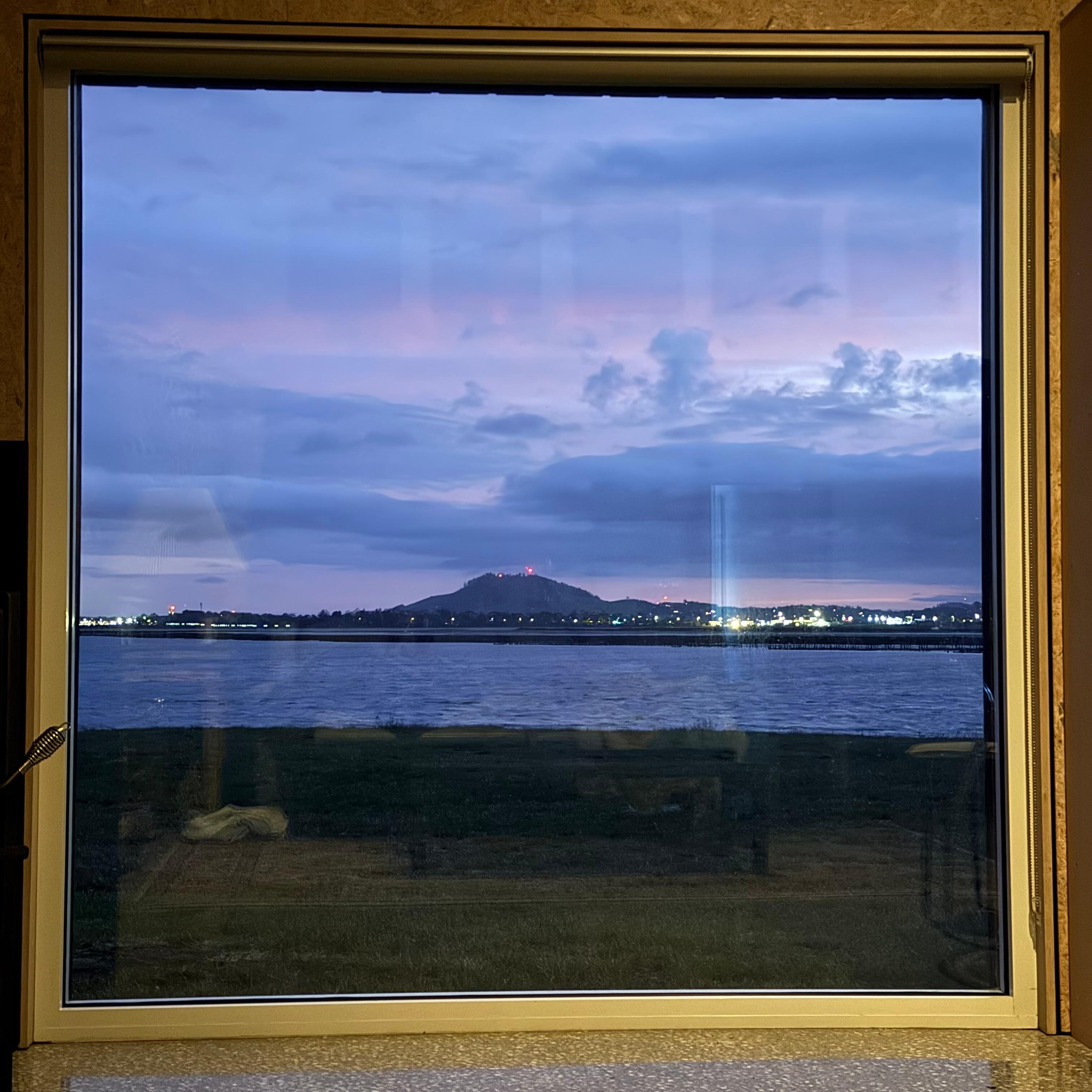  View from the front window.