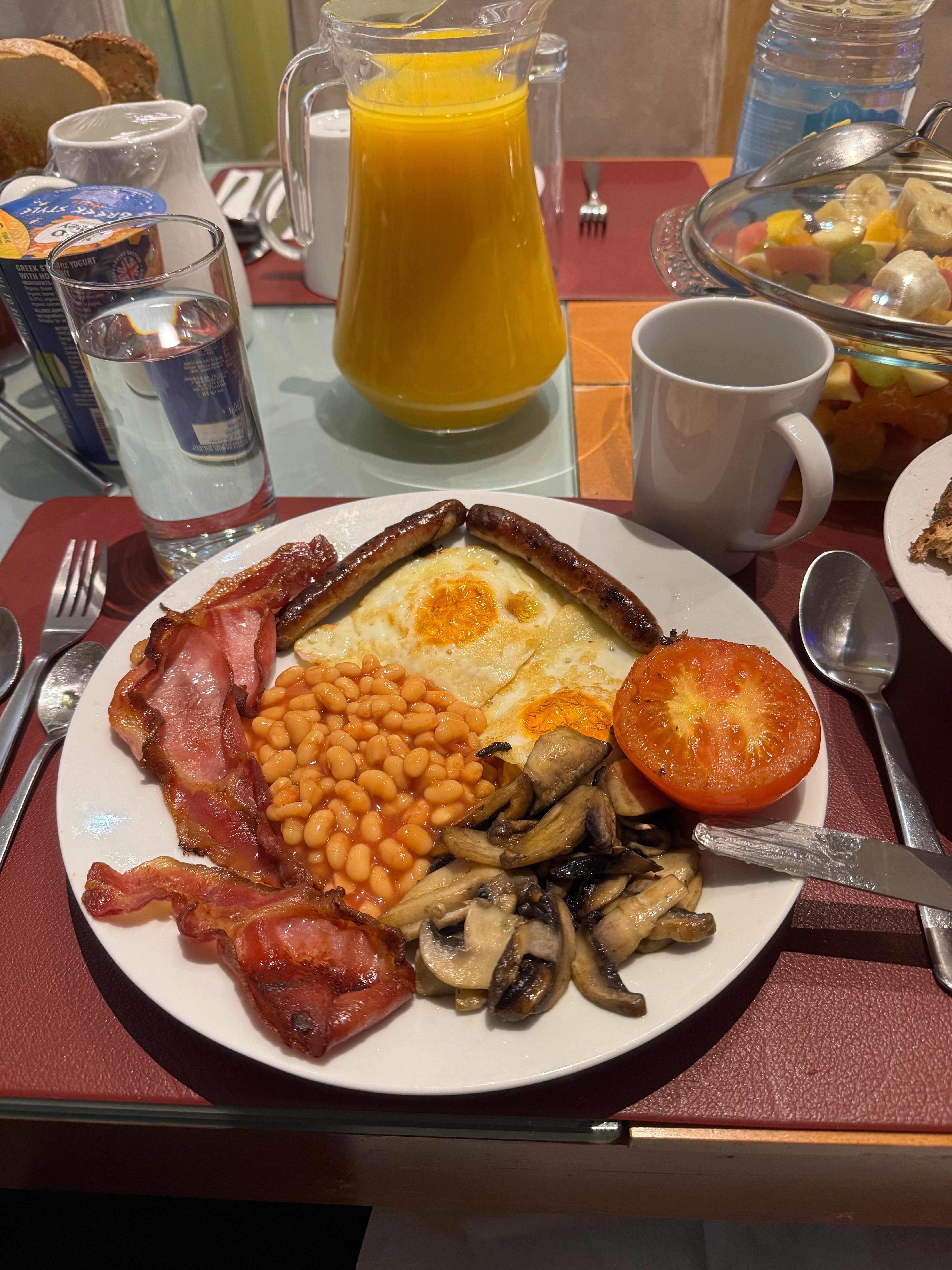 Putting the ‘full’ in full English breakfast!