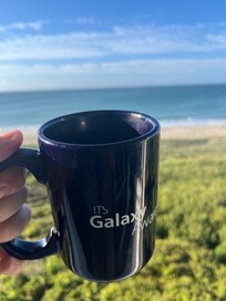 Coffee on the balcony was wonderful