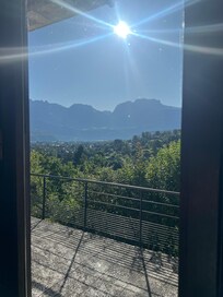 From one of the upper rooms