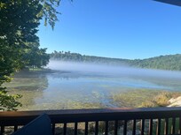 Morning view from the deck