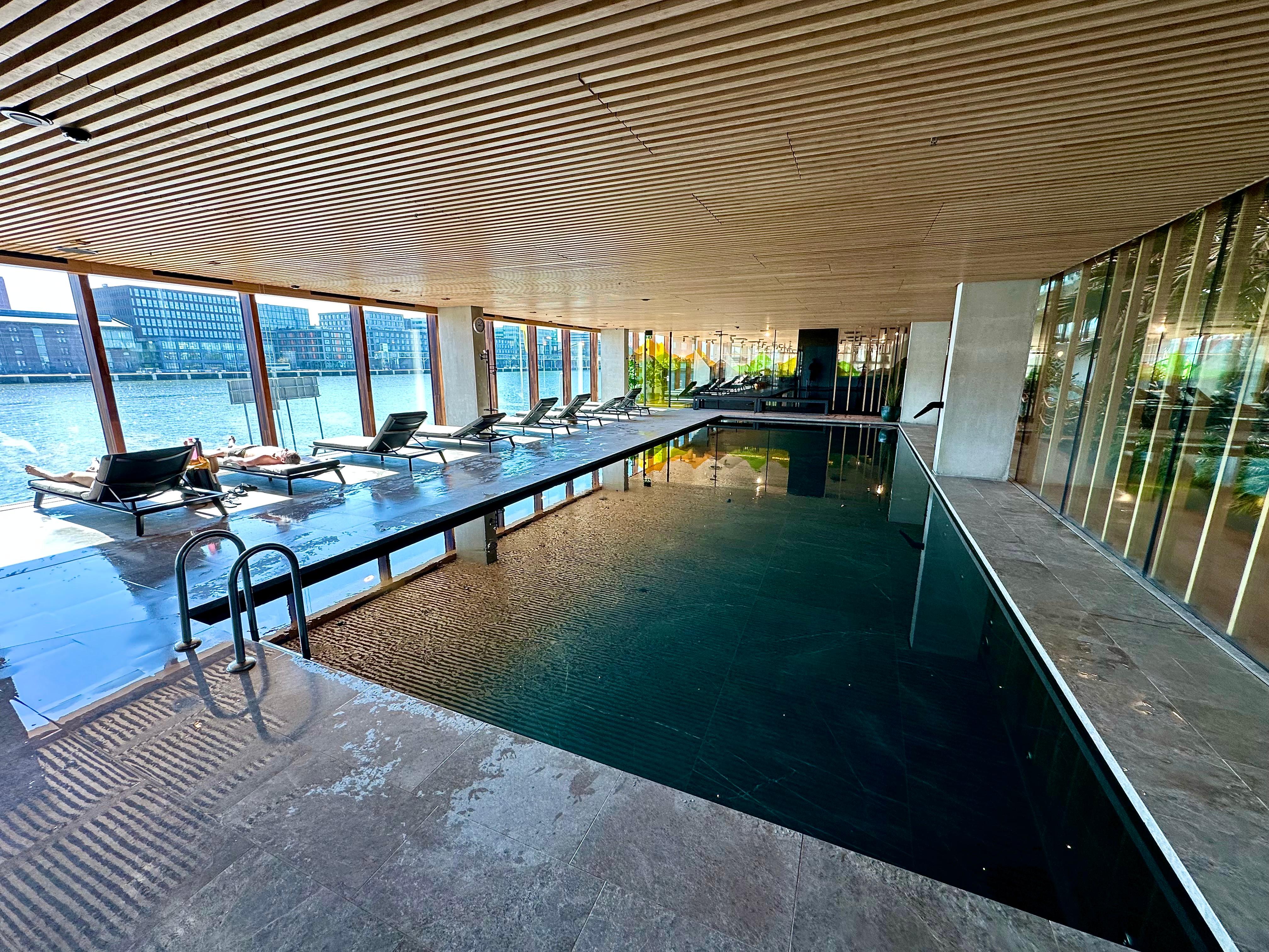 They have a pool & gym…with views