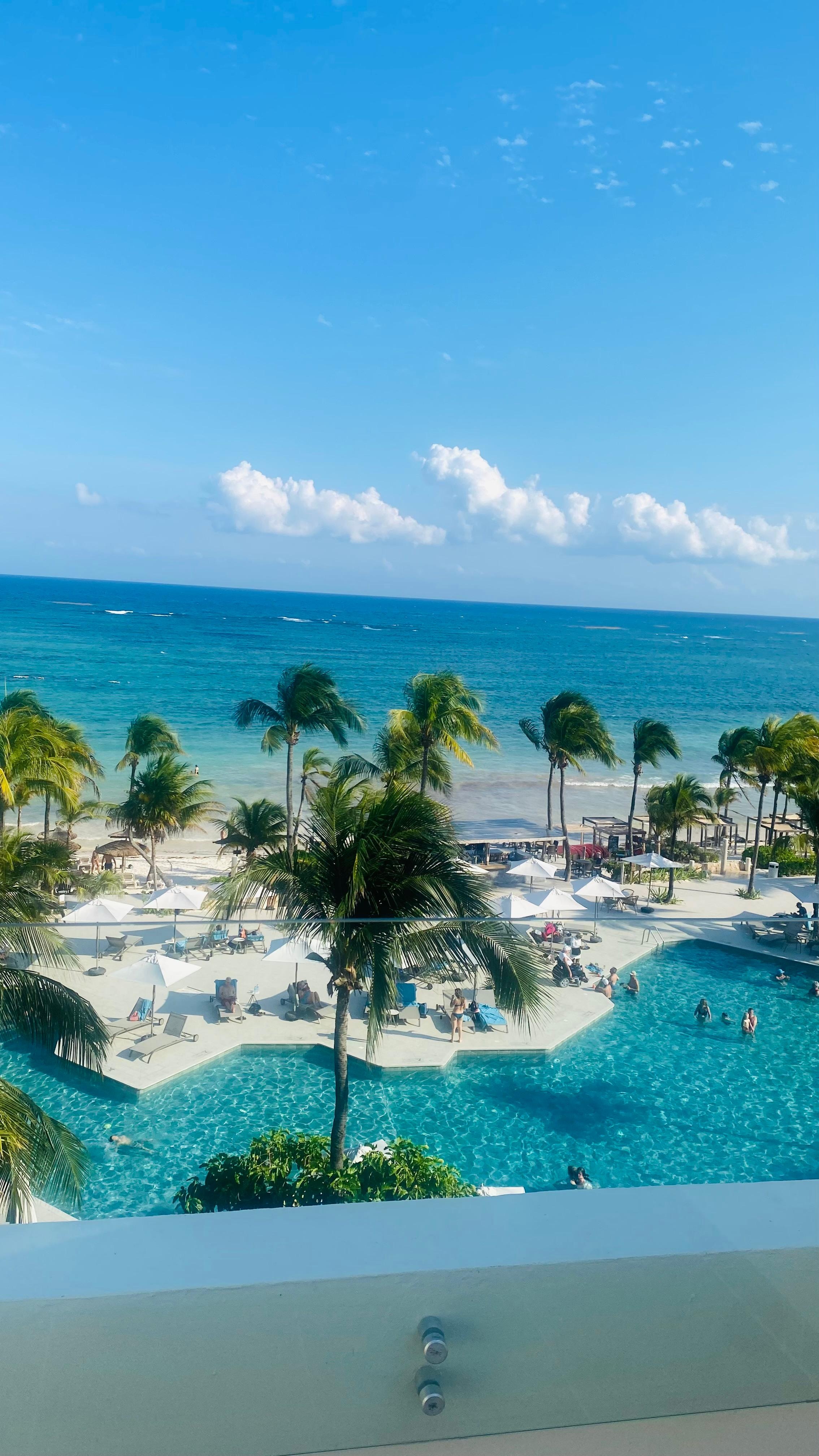 Thos was the view from our room.